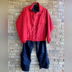 Golf Rain Suit Women's Medium Sunderland of Scotland 2 pc set Track